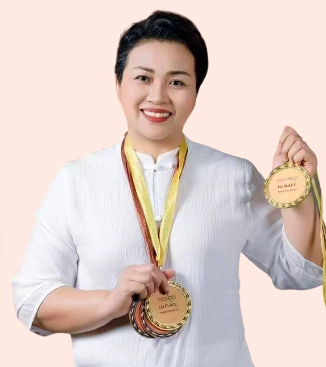 Championne du monde de massage thaï thérapeutique